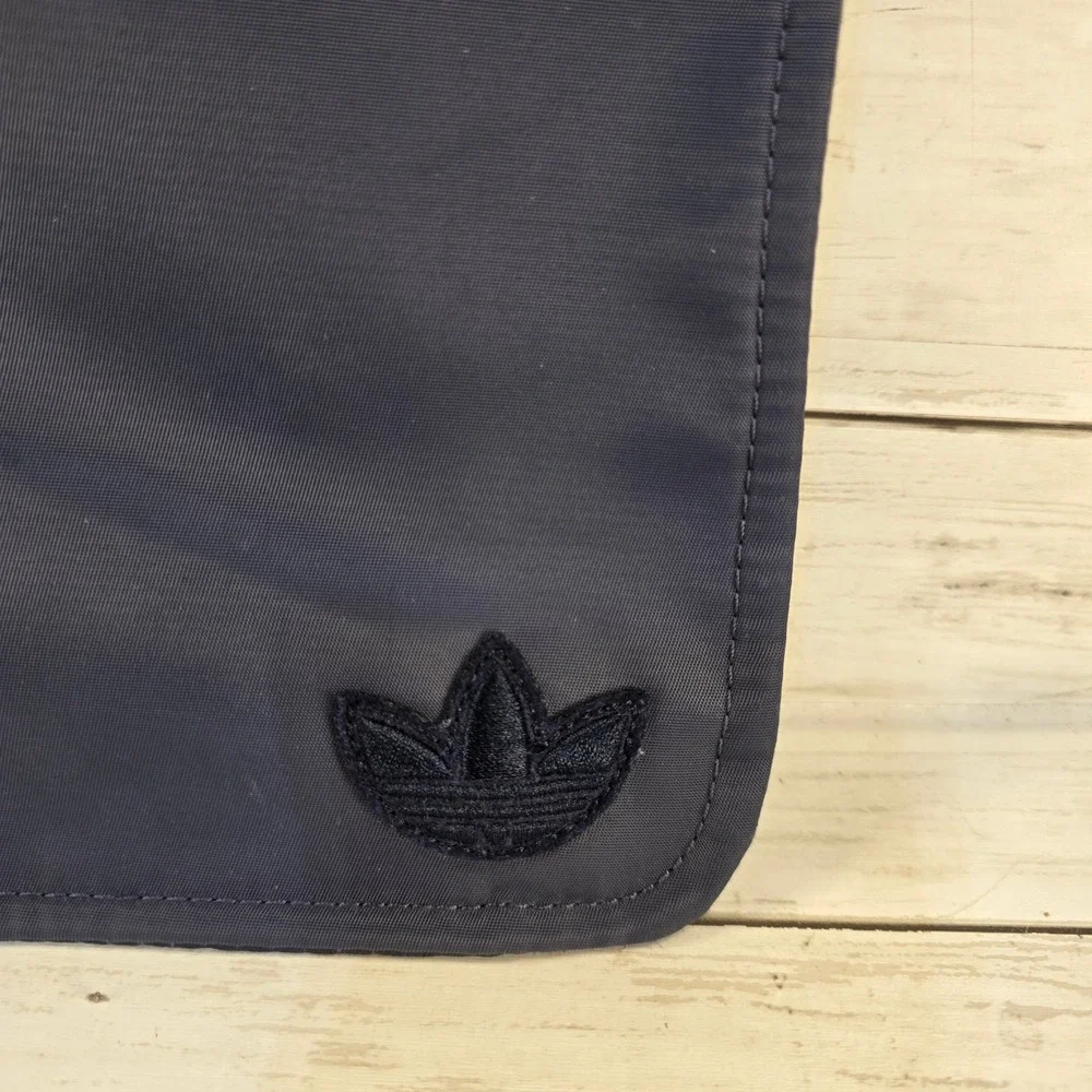 Adidas Originals Navy Blue Festival Crossbody Bag Trefoil Logo Messenger GV3422